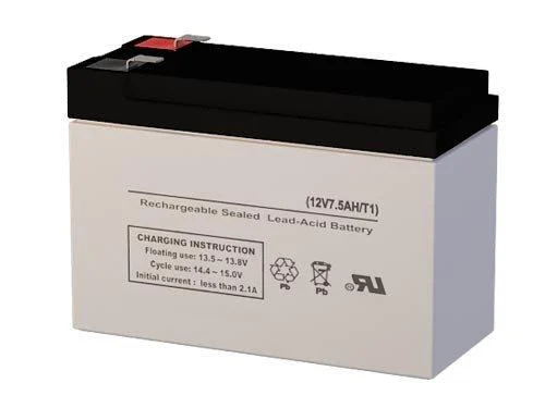 PS7-12 12 Volt 7 AmpH SLA Replacement Battery with F1 Terminal