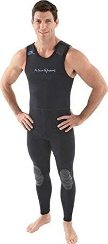 NeoSport Wetsuits Men's Premium Neoprene 3mm John X-Large Black
