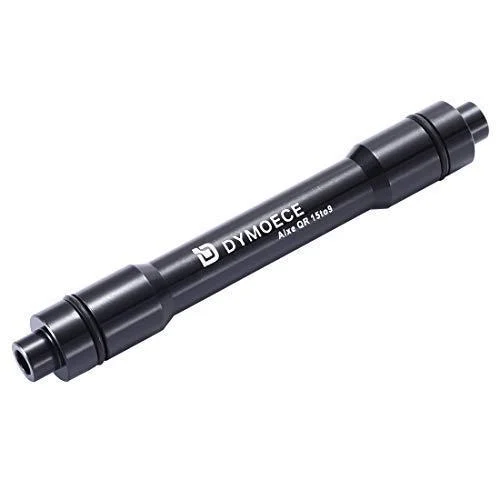 Dymoece Bicycle Wheel Fork Axle 15mm Front Thru Axle to 9mm Quick Release Skewer Adapter Conversion