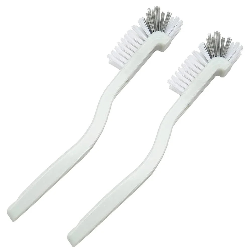 WYAN Set of 2 Kitchen Cleaning Brush Long Handle Pot and Pan Cleaning Brush Bottle Brush Dish Brush Washing Up Brushes 2 White
