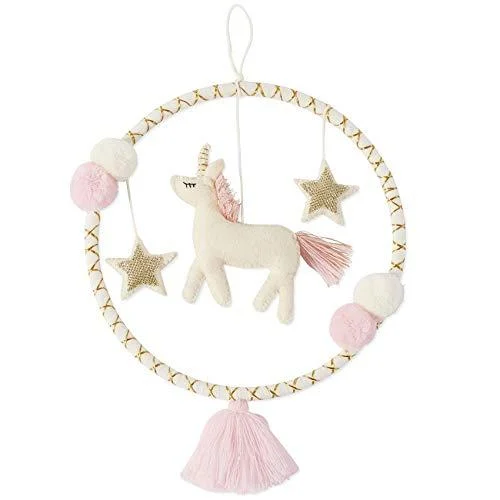 Mud Pie Unicorn Wall Hoop