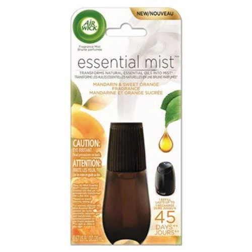 AIR WICK Essential Mist Refill Mandarin & Sweet Orange 1 ea (Pack of 6) - Airwick