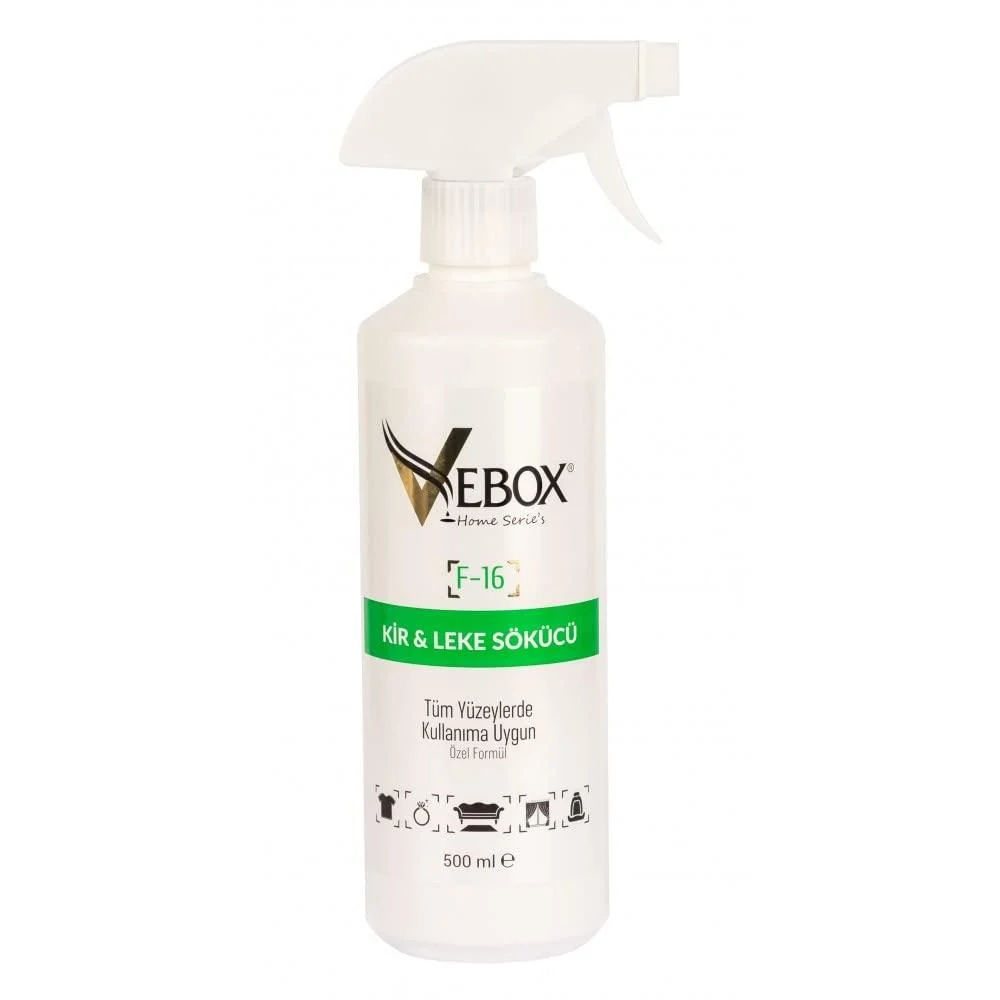 VEBOX - Dirt & Stain Remover - Suitable For All Surfaces - Special Formula - 500 ml
