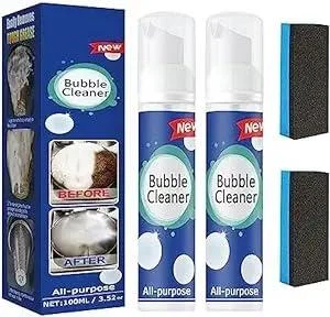 Bubble Cleaner Foam Spray Kitchen Cleaner Spray Kitchen Degreaser Spray Kitchen Spray Heavy Dirty Foam Drain Cleaner Microwave Cleaner All Purpose Rinse Free Cleaning Spray Deep Fat Fryer Cleane - HiCWX