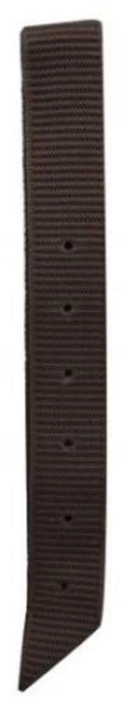 Showman 2 Ply Premium Nylon Off Billet Strap Horse Western Barrel Saddle (Brown)