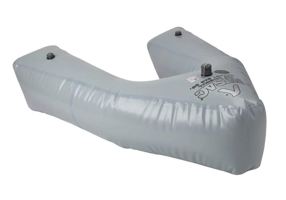 Fat Sac Integrated Bow Ballast Sac - Body 20 x 29 x 12 Arms 32 x 12 x 12-725lbs Gray