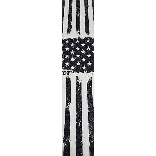 SCT USA Flag Color Scooter Grip Black and White