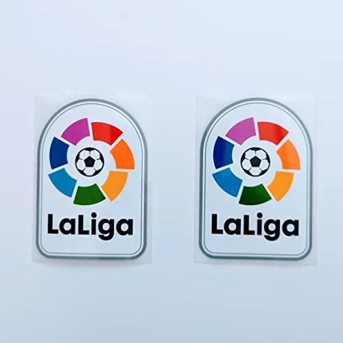 LFP LA LIGA Soccer Patch Badge FC Barcelona Real Madrid Iron On Patch