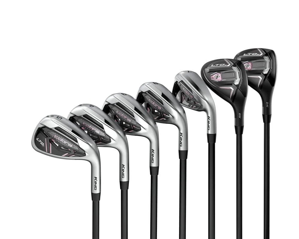Cobra Golf 2022 LTDX Women's Combo Iron Set Right KBS PGI 55 Ladies 5-SW