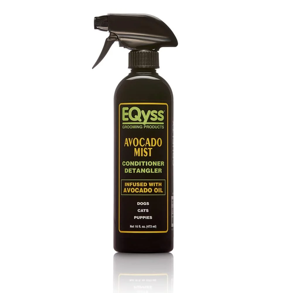 Eqyss Avocado Mist Pet Conditioner - Shines, Conditions, and Reduces Shedding 16-Ounce