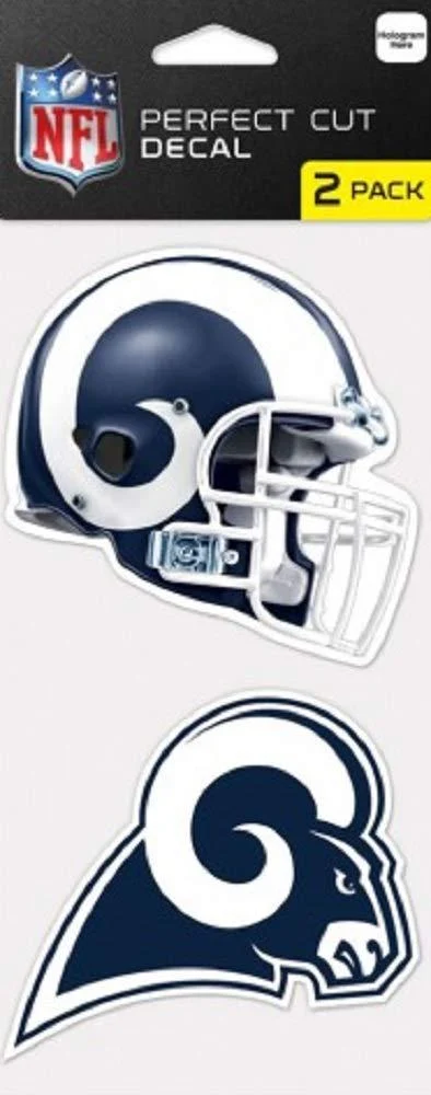 Wincraft Kansas City Chiefs set of 2 die-cut decals St. Louis Rams