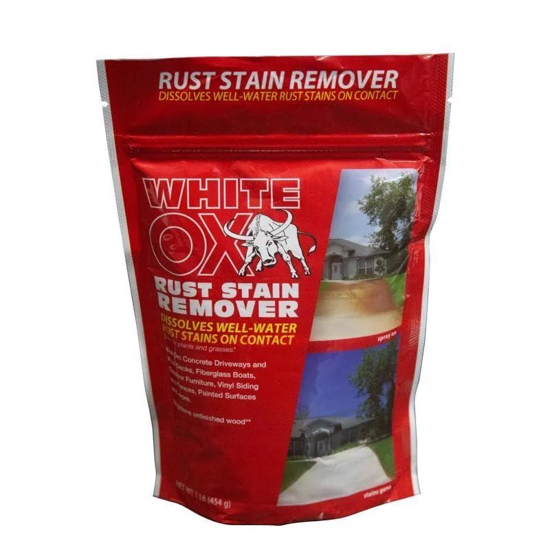 White Ox Rust Remover Crystals Tub 1 Lb. - White - Ox
