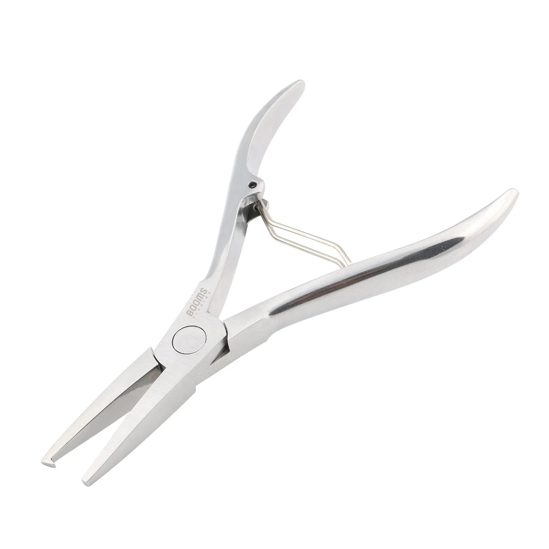 Booms Fishing SR4 Fishing Split Ring Pliers,Stainless Steel Tackle Split Ring Pliers,Saltwater Resistant Fishing Tools Split Ring Pliers Only
