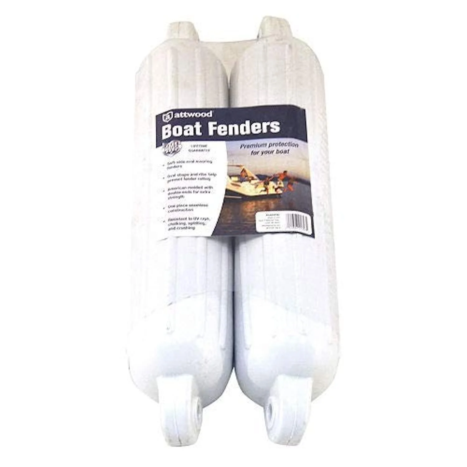 attwood 5 Inch Boat Fender 2 Pack