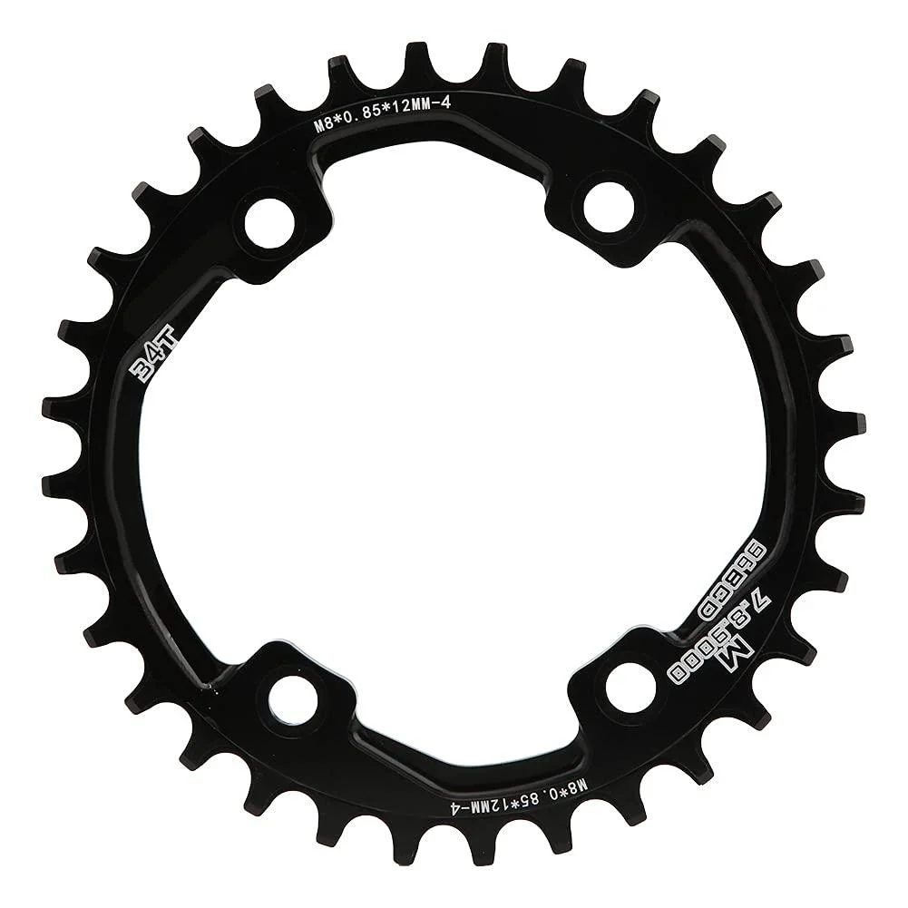 VGEBY Bike Tooth Disc 32T/ 34T/36T BCD 96mm Aluminium Alloy Bike Positive & Negative Tooth Disc Single-Disk Cycling Accessory for M8000/9000