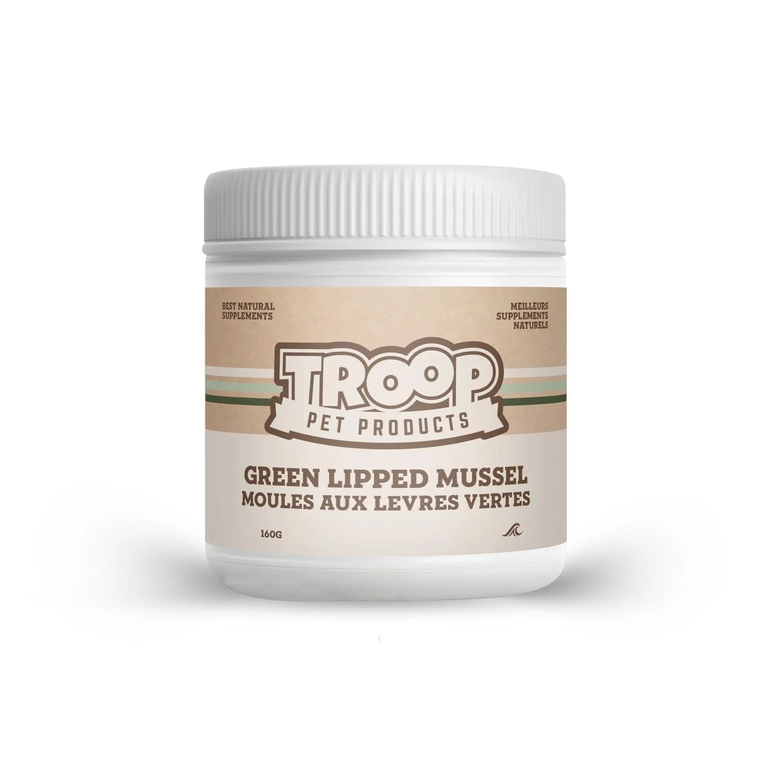 Loyalty Dog Treats Green Lipped Mussels Fully Natural Single Ingredient Joint Support Supplement for Dogs & Cats (160g)