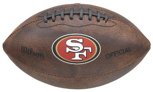 NFL San Francisco 49ers Color Logo Football , 9-Inches