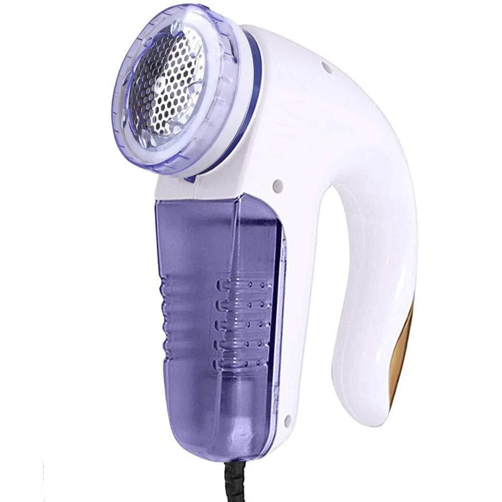 Fabric Shaver Lint Remover Portable Electric Sweater Shaver Quickly and Effectively Remove All Clothes Curtains Fluff Balls Bobbles Retains Clothes Shine Extra Replacement Blade and Brush - AALUO