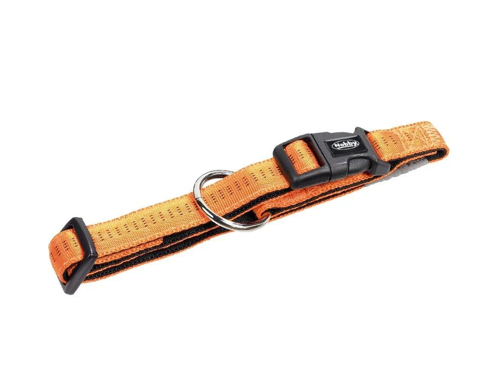 Nobby collar Soft Grip orange L: 30/45 cm W: 20 mm 1 piece orange-black length 30-45 cm width 20 mm