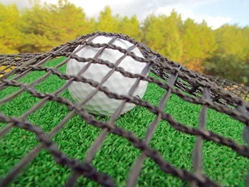 NETTEXX Golf Cage Netting -- Made in The USA -- 10ft x 10ft Commercial Quality High Impact Barrier Netting