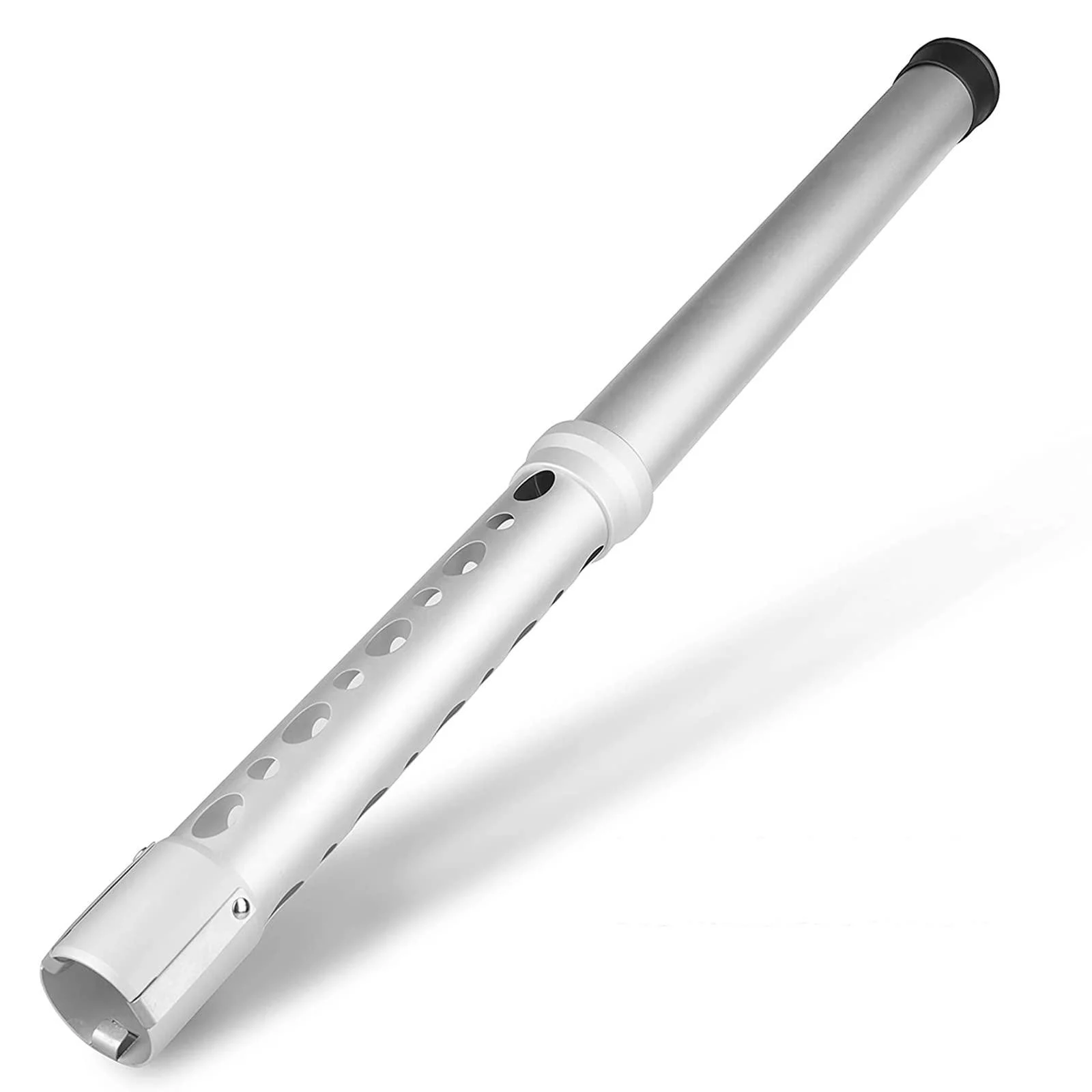 mayqmay 33.9 Inch Golf Ball Retrievers, Aluminium Tube Golf Ball Picker, Durable & Detachable Golf Ball Collector for Water and Bushes, Silver