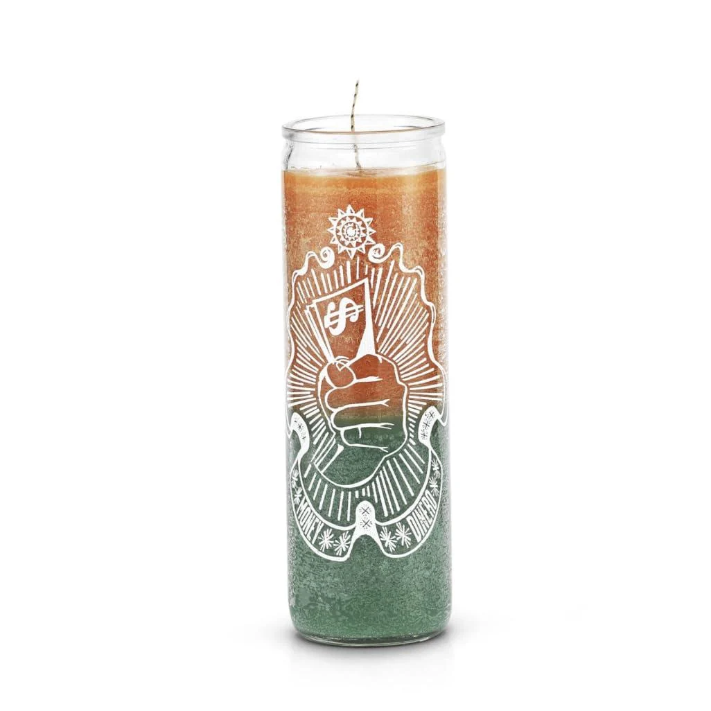 7 Day Money Drawing Prayer Candle for Wealth Attraction Spiritual Healing Spell-Casting Witchcraft Wishing Manifestation Magical Positive Energy Protection Blessing Ritual Wish Candles