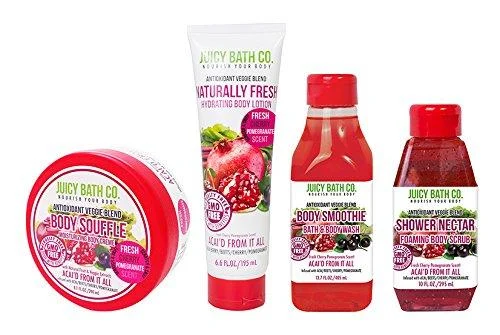 4 Piece Bath Collection Acai'd From It All - Juicy Bath