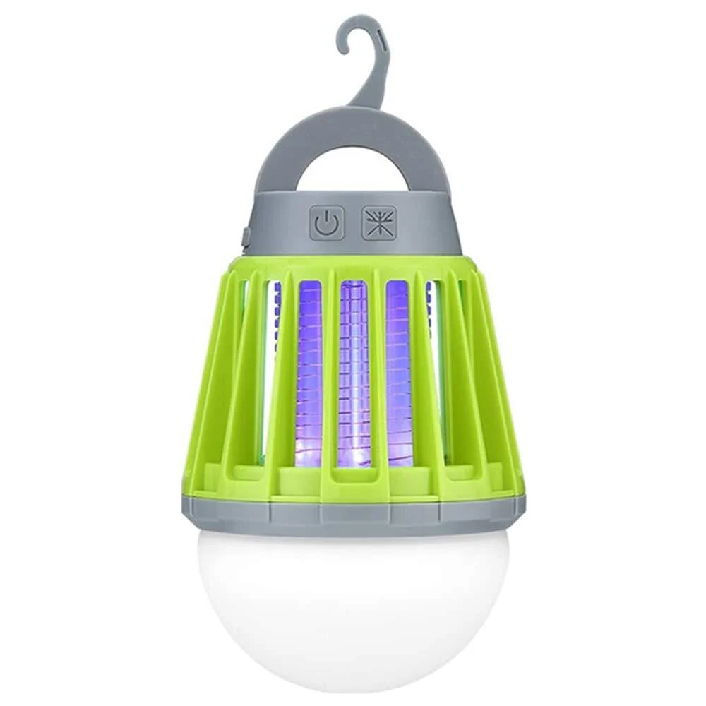 Mosquito Zapper Bug Killer Outdoor Camping Lantern 3 Modes Lighting Green - Ancraft