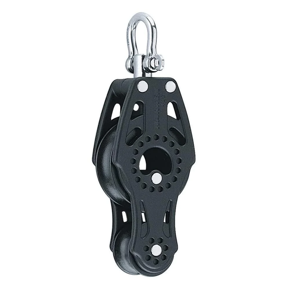 HARKEN Carbo Air Block | Premium Sailing and Sailboat Equipment 40 mm Fiddle Carbo Single, Swivel