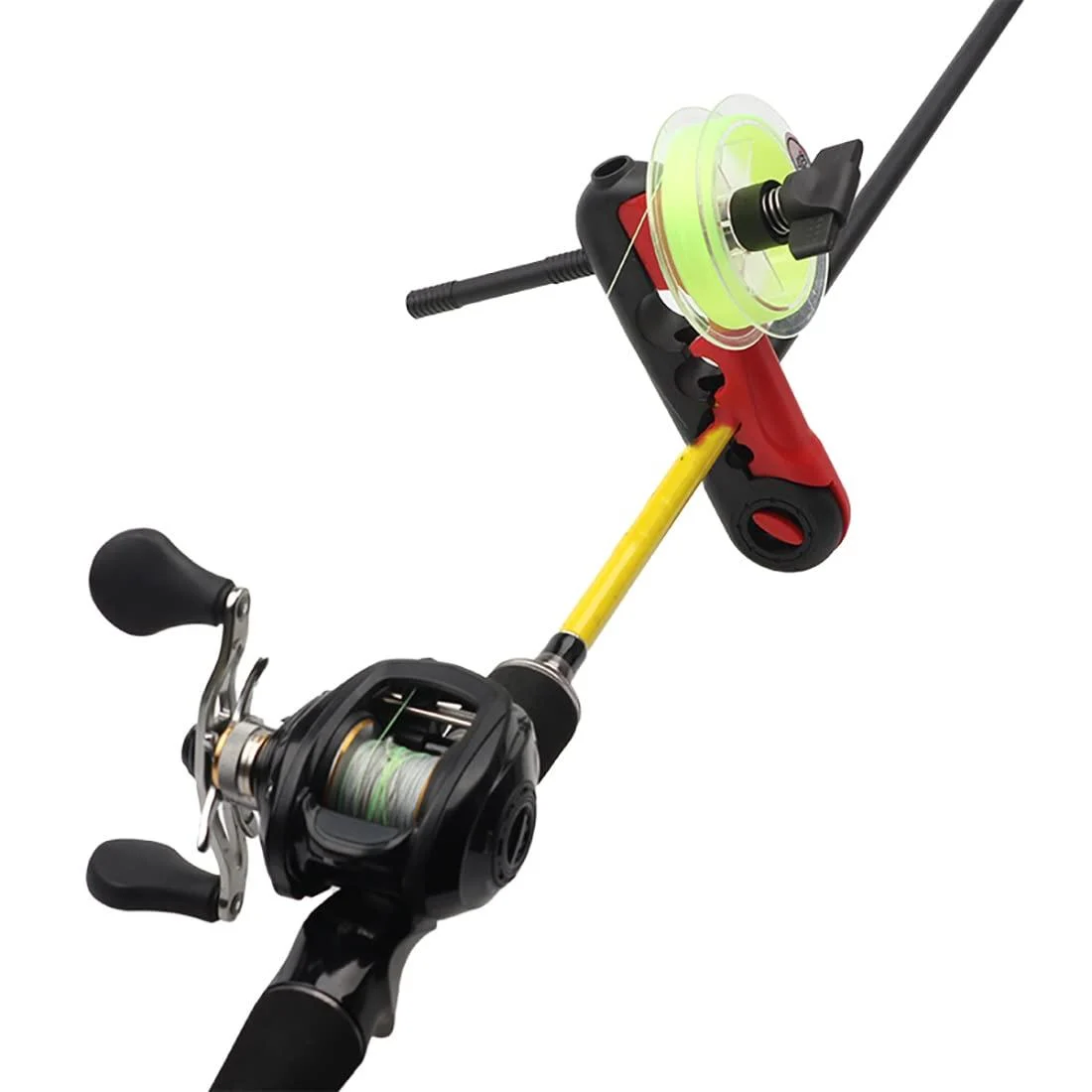 Fishing line Tools, Portable Fishing Line Winder Reel Spool Spooler Machine Spinning & Baitcasting Reel Spool Spooling Carp Station System Gift for Fisherman - Pruthy