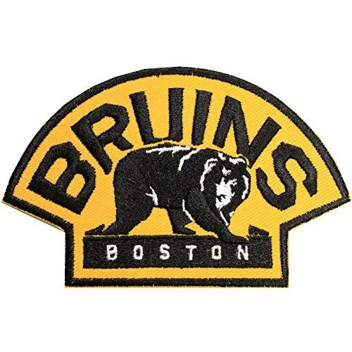 National Emblem NHL Boston Bruins Bear Logo Patch