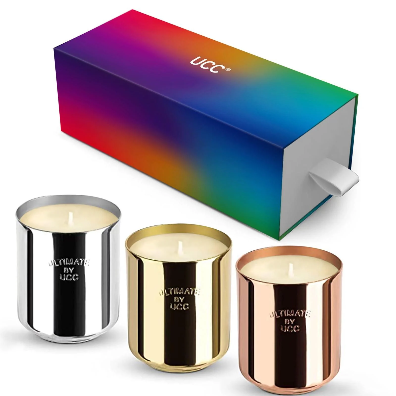 UCC Mothers Day Gifts Candles for Home Scented | Premium Aromatherapy Candles Gift Set for Women | Luxury Scented Candles | Natural Soy & Coconut Candles | Gift for Christmas Mother's Day Birthday