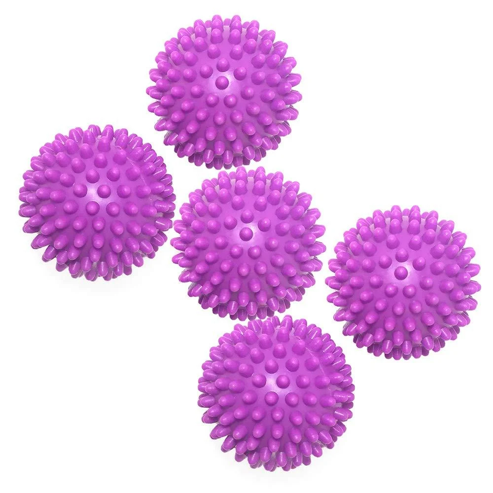 Tumble Dryer Dryer Balls Non Melt - Reusable Laundry Tumble Drying Balls for Dryer (Purple)