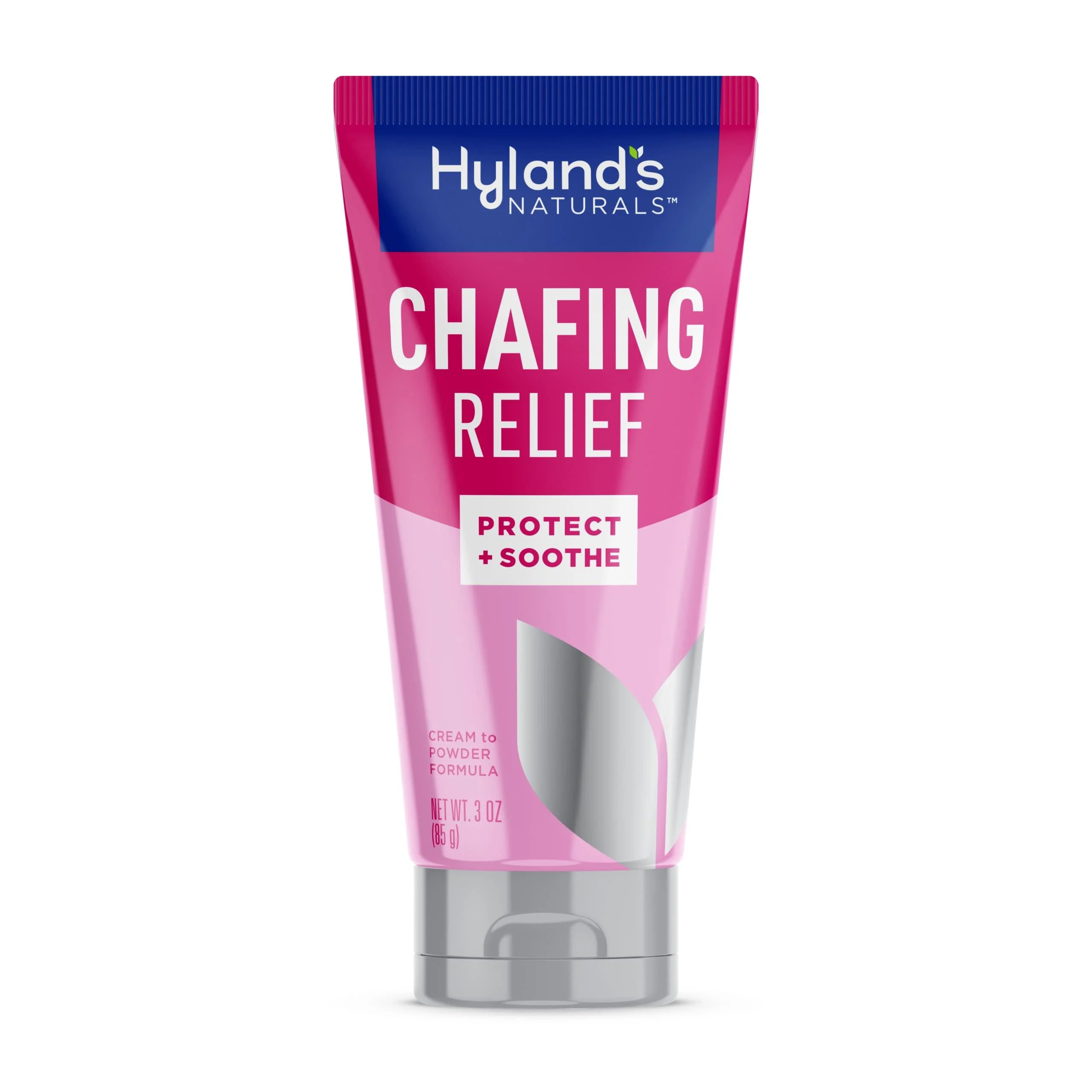 Hyland s Naturals Chafing Relief Cream to Powder Formula Women's Anti Chafing Cream - 3 Ounce