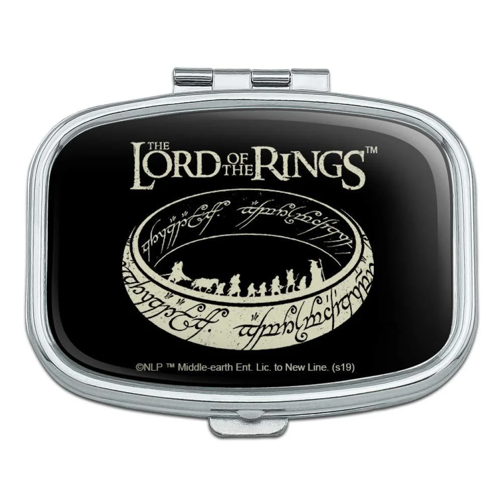 The Lord of The Rings The Journey Rectangle Pill Case Trinket Gift Box - GRAPHICS & MORE