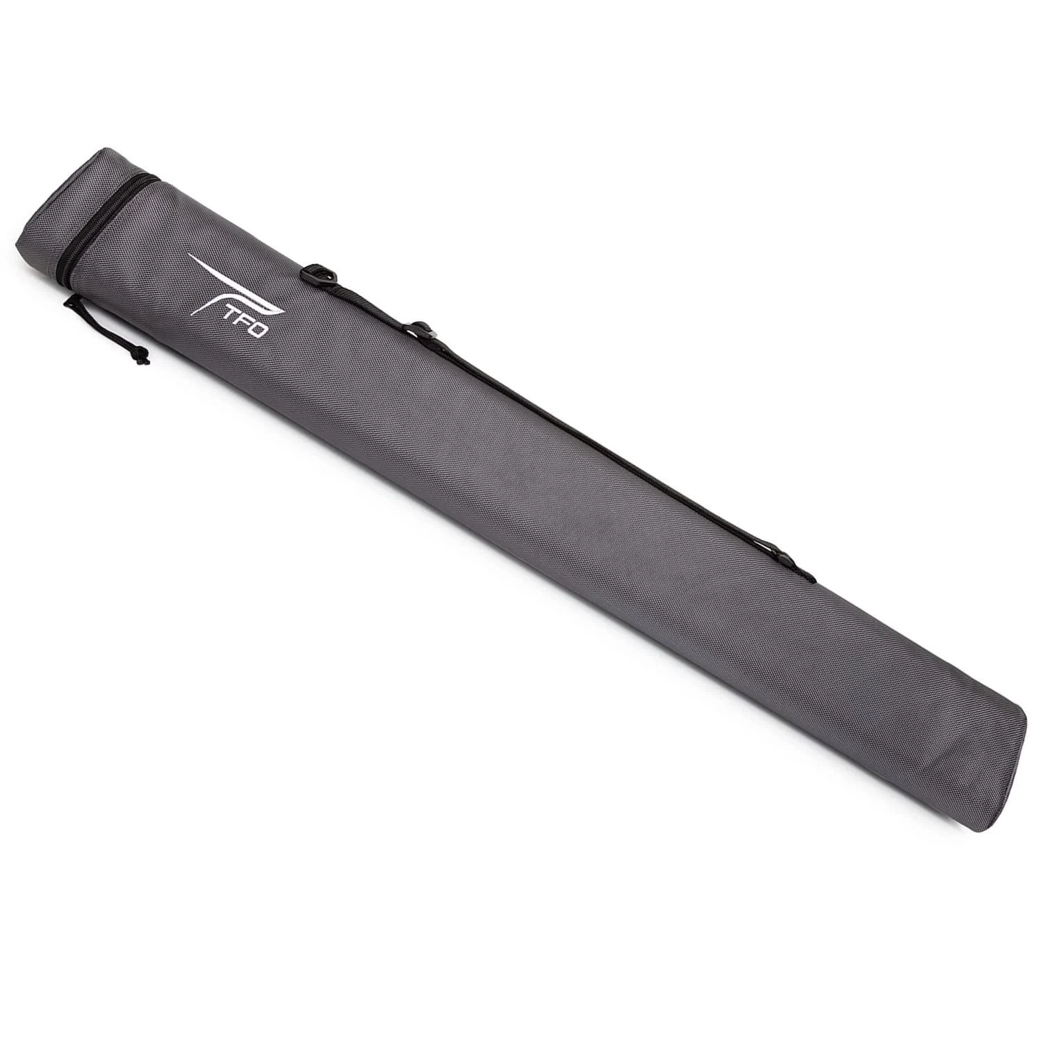 TEMPLE FORK OUTFITTERS (TFO) Lightweight Portable Cover Storage Triangular Fishing Rod Tackle Ropes Case Tubes 9'0'' 4pc Gray