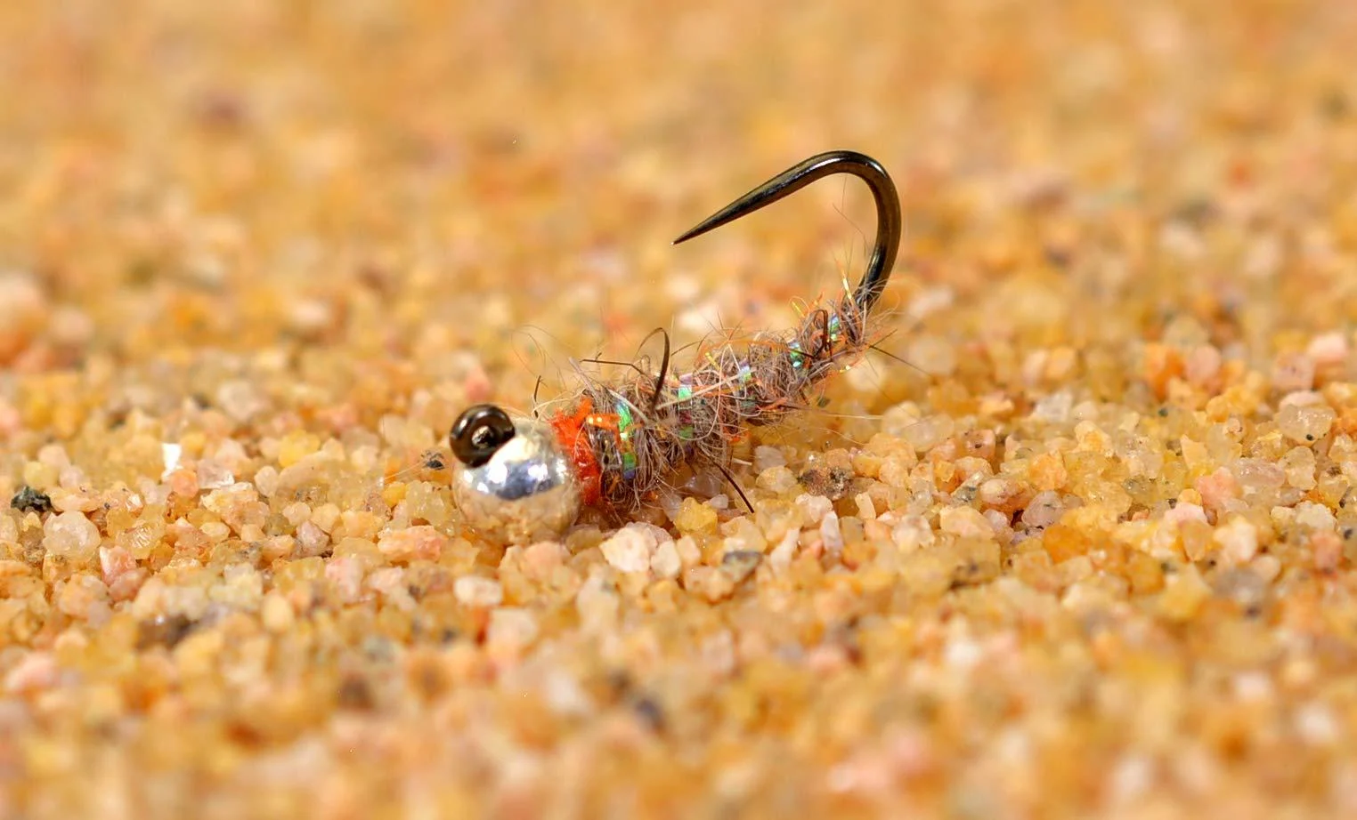 Region Fishing Tungsten Walt's Sexy Worm Jig Head Fly - Euro Nymph Tied on Hanak Hooks - 6ct Packs Hook #16