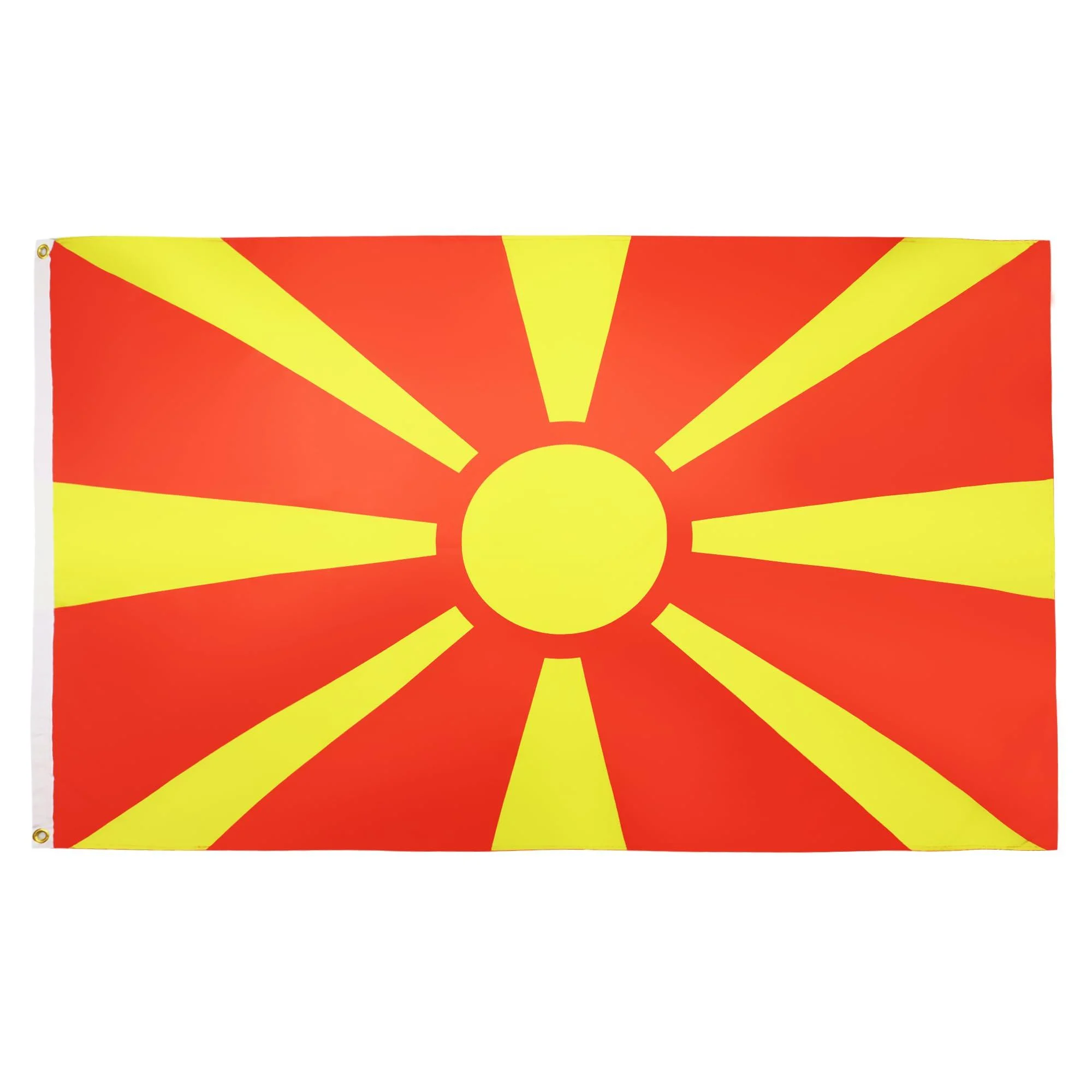 AZ FLAG Flag MACEDONIA 150x90cm - MACEDONIAN flag 90 x 150 cm - flags Top Quality