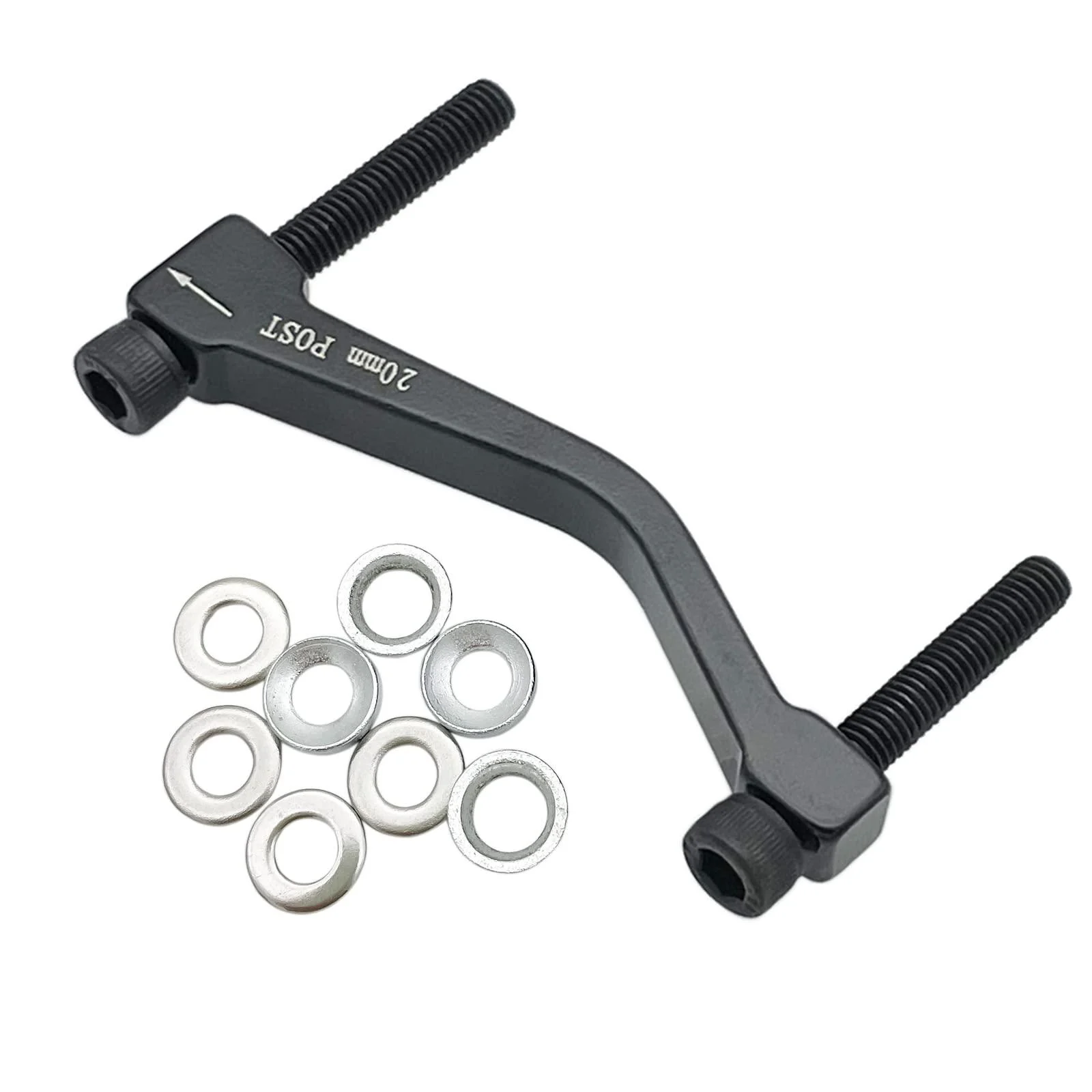 JooFn Disc Brake Caliper Mount Adapter 20mm Post Mount for 180mm Brake Caliper