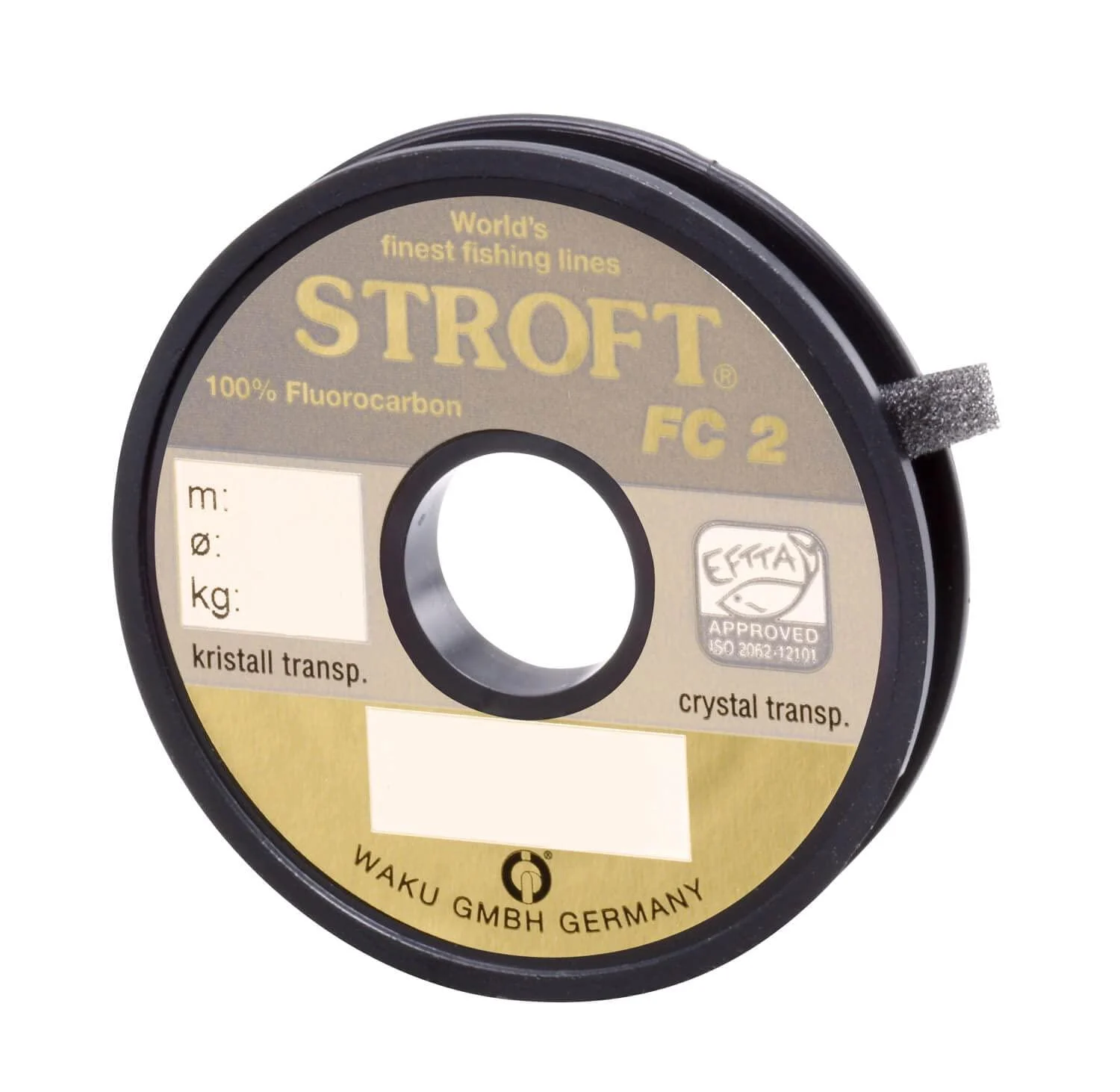 WAKU line STROFT FC2 Fluorocarbon 25m 0.150mm-2kg