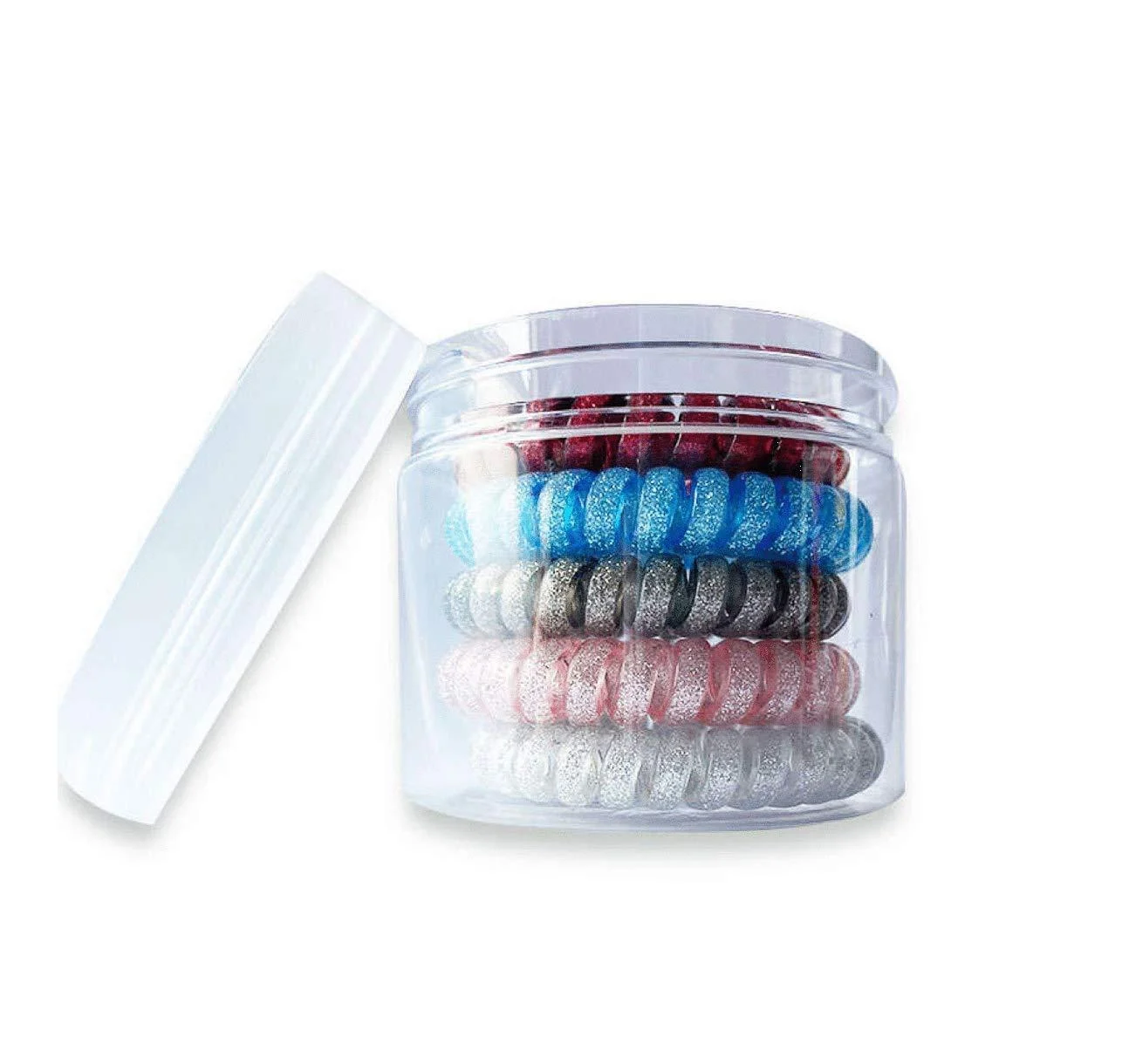 Hair Ties - Spiral Coil Elastic