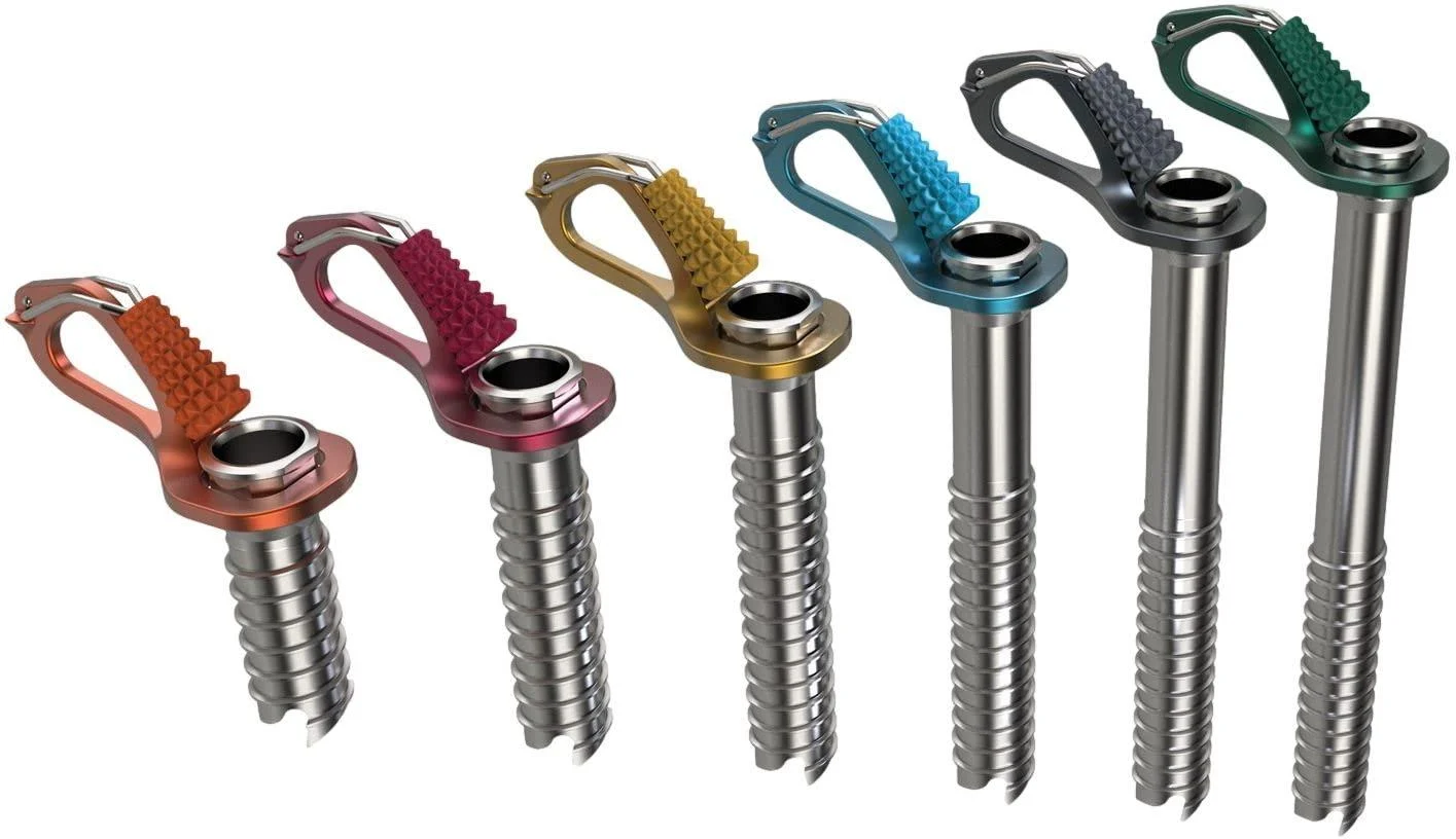 Blue Ice Aero Ice Screw Blue 16cm