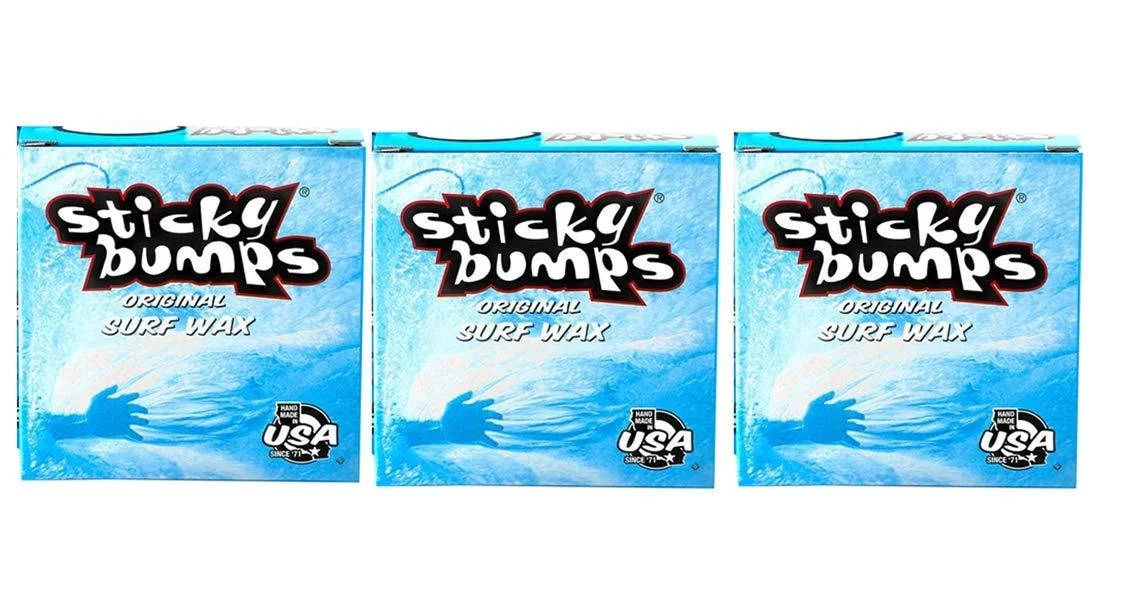Sticky Bumps Cool Surf Wax (Pack of 3)