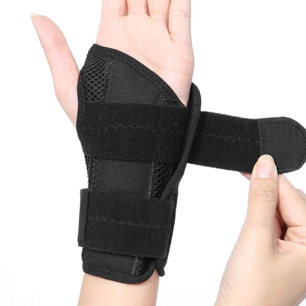 Adjustable Breathable Sports Wristbands Hand Holder Ideal for Pain Relief Carpal Tunnel Syndrome Wrist Pain Sprains Left Right(Left) - TMISHION