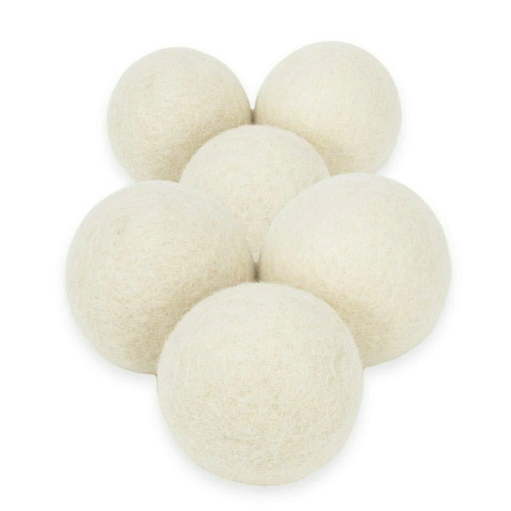 Wool Laundry Dryer Ball by Mili Felt -Reusable Extra Large Premium Natural Fabric Softener Reduces Clothing Wrinkles Eco-Friendly Made of 100% Pure New Zealand Wool Made in Nepal