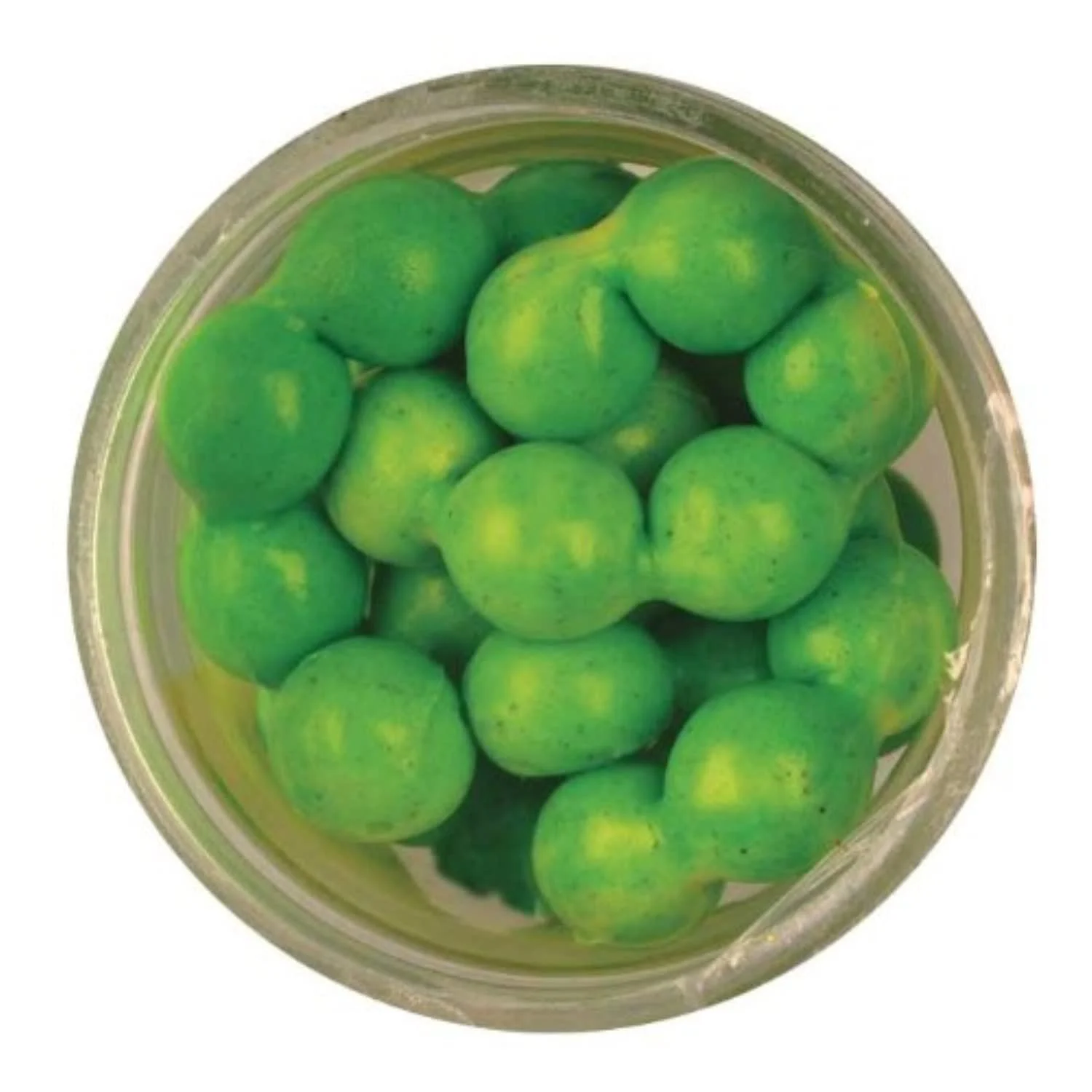Berkley PowerBait Power Eggs Floating Magnum Fishing Soft Bait, Lemon Lime - Garlic Scent, .5 oz Small Jar