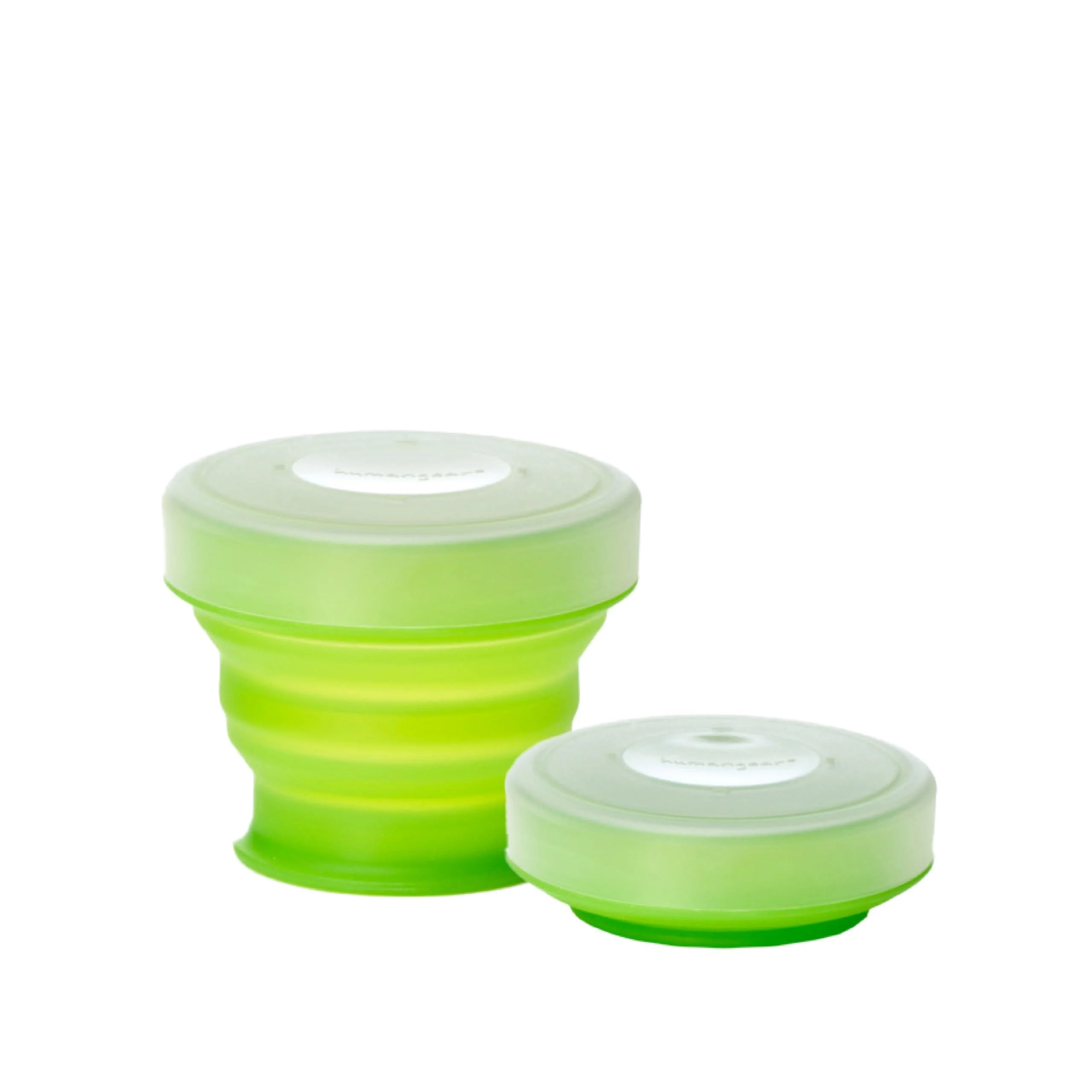 humangear GoCup | Compact Storage | On the Go Cup | BPA-free PC-free Phthalate-Free Small (4 fl.oz/118ml) Green