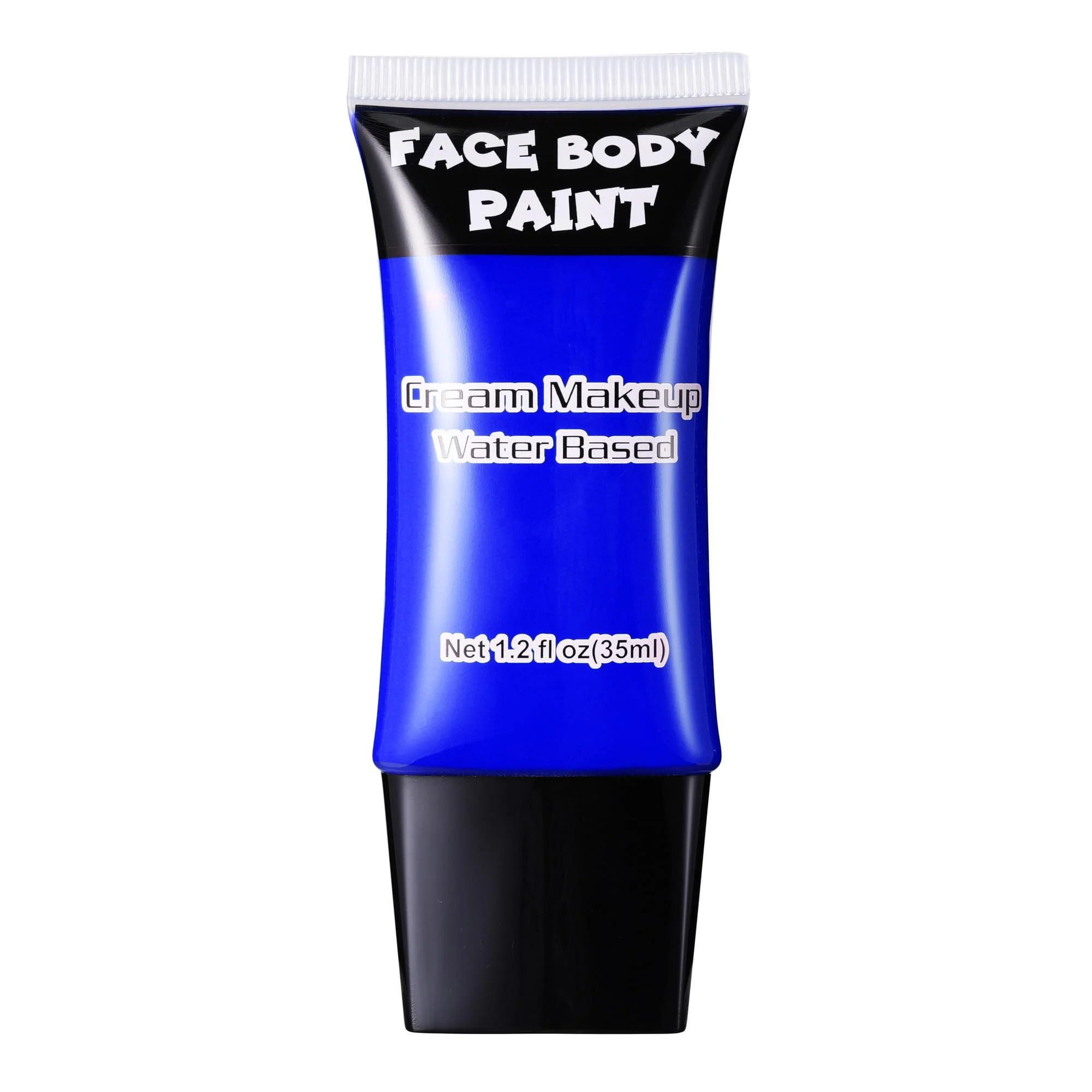 Blue Face Paint Professional Face Painting Kit Cream FX Water Based Body Paint Full Coverage Foundation Makeup SFX Makeup For Halloween Avatar Corpse Bride Mystique Mermaid Clown Cosplay - DALVGFN
