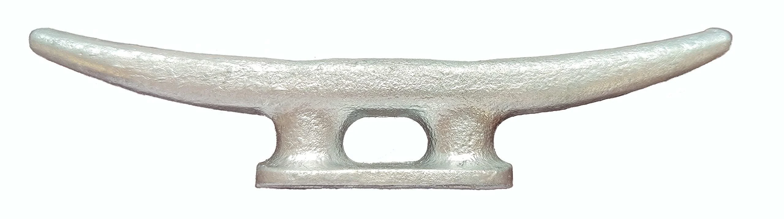 MarineNow Galvanized Iron Dock Cleat Choose Size 4", 6", 8", 10", 12", 14" and Pack Size 4" 01-Pack