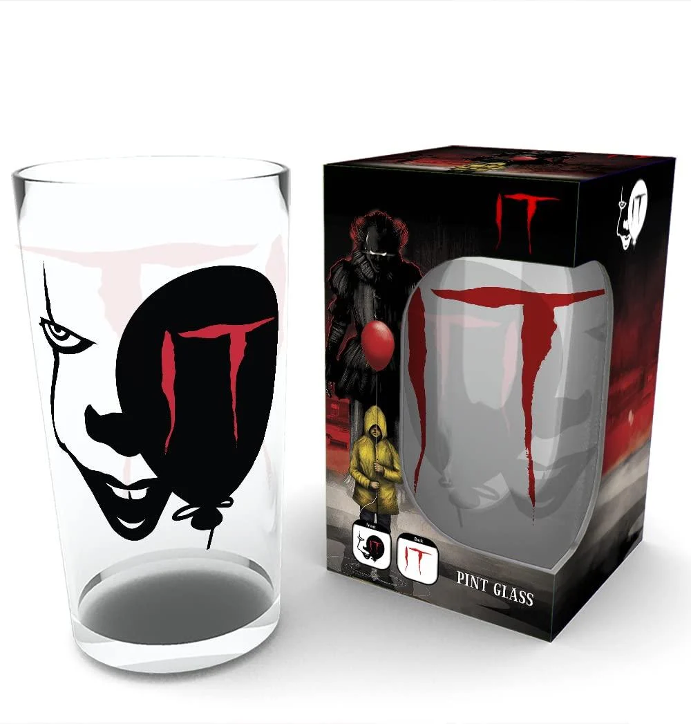GB eye IT Pennywise Face 400ml Glass